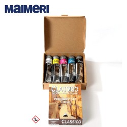 Maimeri Classico Primary Set - Confezione con 5 tubi da 20 ml. di colori ad olio extrafine