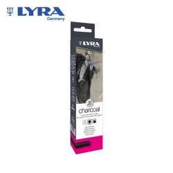 Lyra Charcoal Thick - 5 Bastoncini di fusaggine diametro 7/9 mm
