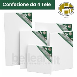 4 TELE PROFILO DA 3,7 CM - GRANA MEDIA MISTO COTONE - LINEA 37 P.E.R.
