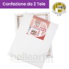 2 Tele Profilo da 2 cm - Grana Fine misto Cotone - Linea 20 P.E.R.
