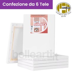 6 TELE PROFILO DA 2 CM - GRANA FINE MISTO COTONE - LINEA 20 P.E.R.