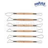 Pintura - Set da 6 Mirette per Scultura e modellato - lunghezza 20 cm