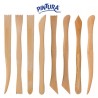 Pintura - Set da 15 Stecche in legno di bosso per Scultura e modellato - lunghezza 20 cm
