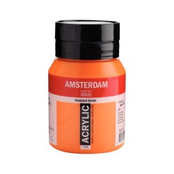 Colori Acrilici Talens "Amsterdam" Arancio Azo (276)