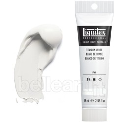 Colori Acrilici Liquitex "Heavy Body" Bianco di Titanio (432)