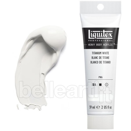 Colori Acrilici Liquitex Heavy Body Bianco di Titanio (432)