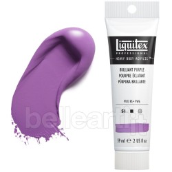 Colori Acrilici Liquitex "Heavy Body" Porpora Brillante (590) tubo da 59 ml
