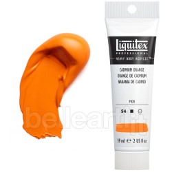 Colori Acrilici Liquitex "Heavy Body" Arancio di Cadmio (150) tubo da 59 ml