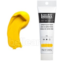 Colori Acrilici Liquitex "Heavy Body" Giallo di Cadmio Medio (161) tubo da 59 ml