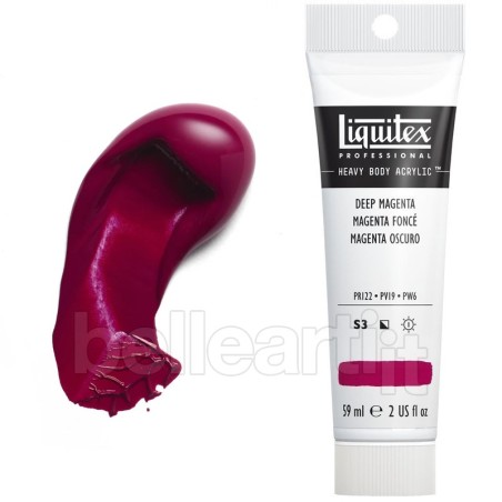 Colori Acrilici Liquitex Heavy Body Magenta Scuro (300) tubo da 59 ml