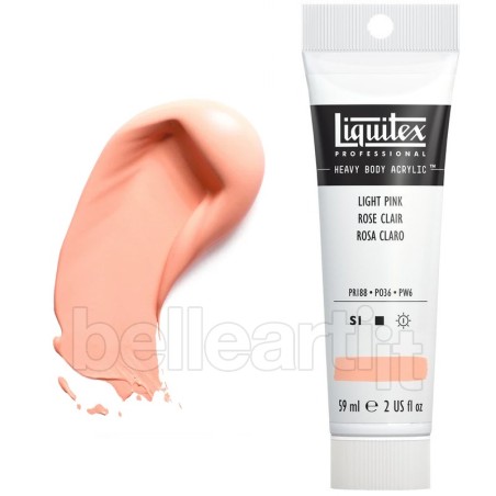 Colori Acrilici Liquitex Heavy Body Rosa Chiaro (810) tubo da 59 ml