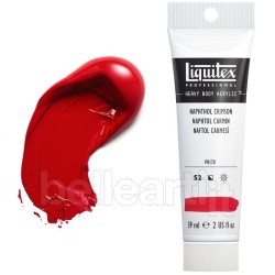 Colori Acrilici Liquitex "Heavy Body" Rosso Naphtolo Carminio (292) tubo da 59 ml