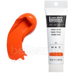 Colori Acrilici Liquitex "Heavy Body" Arancio Pyrrolo (323) tubo da 59 ml