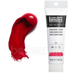 Colori Acrilici Liquitex "Heavy Body" Carminio Quinacridone (110) tubo da 59 ml