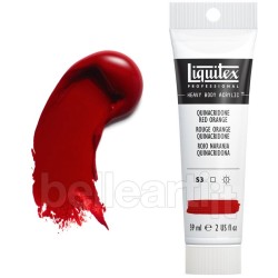 Colori Acrilici Liquitex "Heavy Body" Rosso Arancio Quinacridone (109) tubo da 59 ml