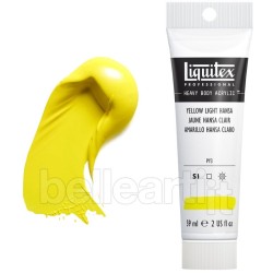 Colori Acrilici Liquitex "Heavy Body" Giallo Hansa Chiaro (411) tubo da 59 ml