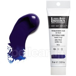 Colori Acrilici Liquitex "Heavy Body" Blu Phtalo Rossastro (314) tubo da 59 ml