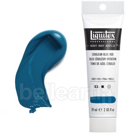 Colori Acrilici Liquitex Heavy Body Blu Ceruleo imit. (470) tubo da 59 ml