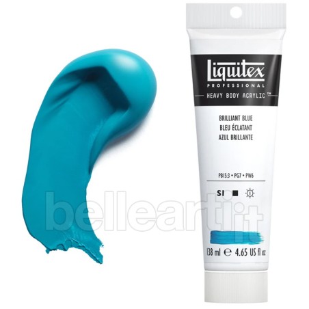 Colori Acrilici Liquitex Heavy Body Blu Brillante (570) tubo da 59 ml