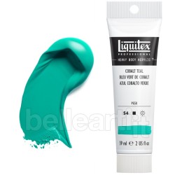 Colori Acrilici Liquitex "Heavy Body" Blu Verde di Cobalto (172) tubo da 59 ml