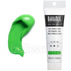 Colori Acrilici Liquitex "Heavy Body" Verde Smeraldo Chiaro (650) tubo da 59 ml