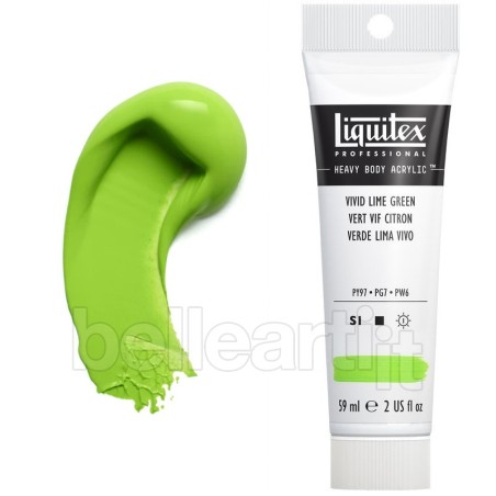 Colori Acrilici Liquitex Heavy Body Verde Lime Vivo (740) tubo da 59 ml