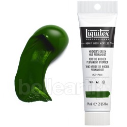 Colori Acrilici Liquitex "Heavy Body" Verde di Hooker Permanente imit. (224) tubo da 59 ml