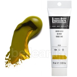 Colori Acrilici Liquitex "Heavy Body" Verde Dorato (325) tubo da 59 ml