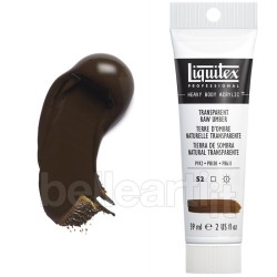 Colori Acrilici Liquitex "Heavy Body" Terra d'Ombra Naturale Trasparente (333) tubo da 59 ml
