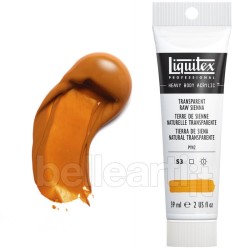 Colori Acrilici Liquitex "Heavy Body" Terra di Siena Naturale Trasparente (332) tubo da 59 ml