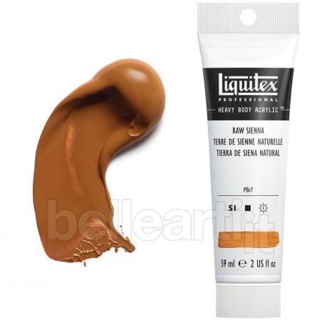 Colori Acrilici Liquitex Heavy Body Terra di Siena Naturale (330) tubo da 59 ml