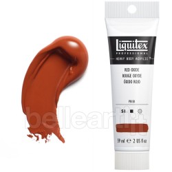 Colori Acrilici Liquitex "Heavy Body" Rosso Ossido (335) tubo da 59 ml