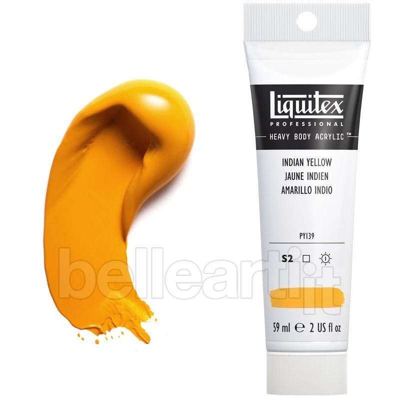 Colori Acrilici Liquitex "Heavy Body" Giallo Indiano (324) tubo da 59 ml