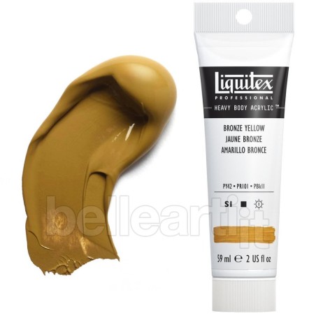Colori Acrilici Liquitex Heavy Body Giallo Bronzo (530) tubo da 59 ml
