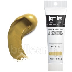 Colori Acrilici Liquitex "Heavy Body" Oro Antico Iridescente (237) tubo da 59 ml