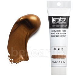 Colori Acrilici Liquitex "Heavy Body" Bronzo Ricco Iridescente (229) tubo da 59 ml