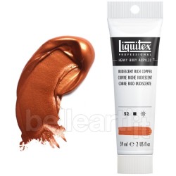 Colori Acrilici Liquitex "Heavy Body" Rame Ricco Iridescente (230) tubo da 59 ml
