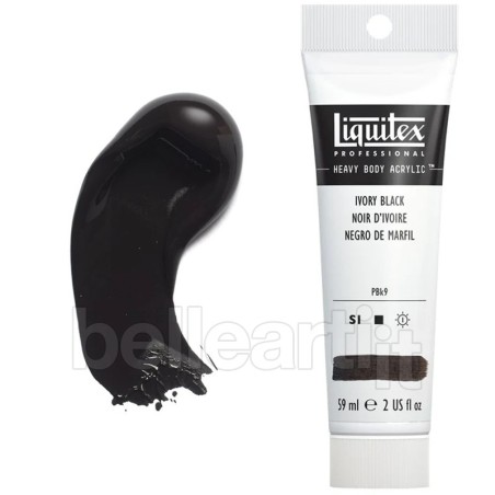 Colori Acrilici Liquitex Heavy Body Nero d'Avorio (244)