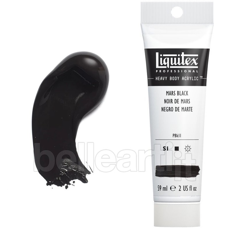 Colori Acrilici Liquitex "Heavy Body" Nero di Marte (276)
