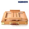 Maimeri - Cassetta Cavalletto da tavolo con colori acrilici Polycolor 13 tubi da 20 ml, 1 bianco da 60 ml e accessori