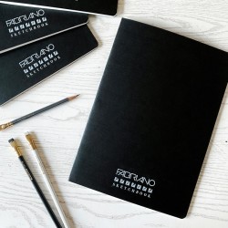 Fabriano Accademia Sketchbook - Blocchi di carta A4 per schizzo e disegno 24 ff. da 120 gr/mq