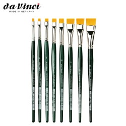 Pennelli Da Vinci - One Stroke - Piatto in Pelo corto sintetico Nova - Serie 1374