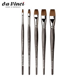 Pennelli Da Vinci - Piatto in Pelo di martora sintetico Colineo - Serie 5822