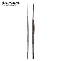 Pennelli Da Vinci - Tondo lungo in Pelo di martora sintetico Colineo - Serie 1222
