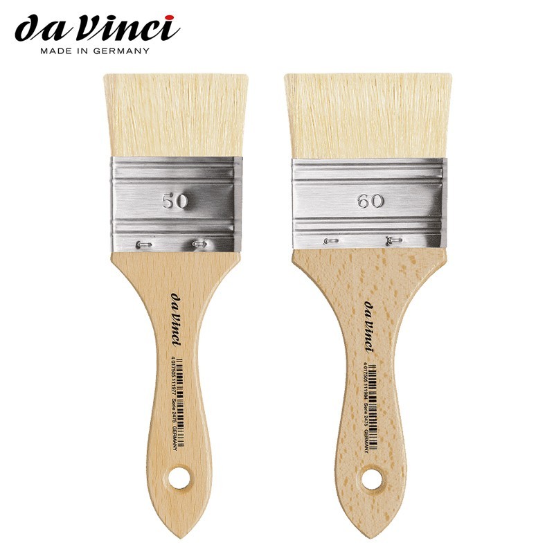 Pennellessa Serie 2475 N°20 Setola Bianca Manico Corto — immagine 3