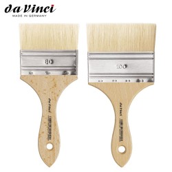 Pennellesse Da Vinci - Piatto in Setola bianca cinese - Serie 2475