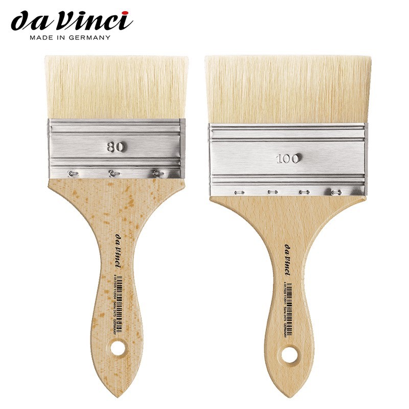 Pennellessa Serie 2475 N°20 Setola Bianca Manico Corto — immagine 5