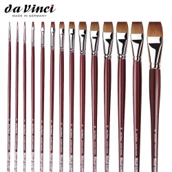 Pennelli Da Vinci - Piatto in Pelo di Martora Kolinsky - Serie 1810