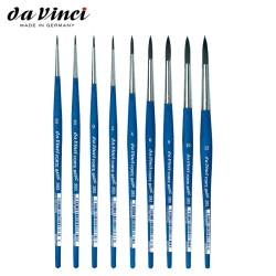 Pennelli Da Vinci - Tondo in Pelo sintetico Forte Basic -  Serie 393