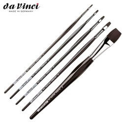 Pennelli Da Vinci - Piatto in pelo sintetico Top Acryl - Serie 7185